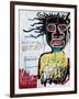 Self-Portrait as a Heel-Jean-Michel Basquiat-Framed Giclee Print