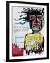 Self-Portrait as a Heel-Jean-Michel Basquiat-Framed Giclee Print