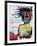 Self-Portrait as a Heel-Jean-Michel Basquiat-Framed Giclee Print