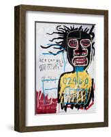 Self-Portrait as a Heel-Jean-Michel Basquiat-Framed Giclee Print