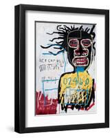 Self-Portrait as a Heel-Jean-Michel Basquiat-Framed Giclee Print