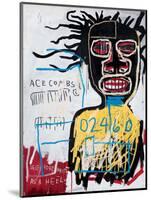 Self-Portrait as a Heel-Jean-Michel Basquiat-Mounted Giclee Print