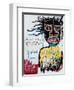 Self-Portrait as a Heel-Jean-Michel Basquiat-Framed Giclee Print