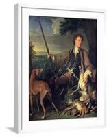 Self Portrait as a Hunter, 1699-Alexandre-Francois Desportes-Framed Giclee Print