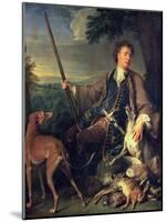 Self Portrait as a Hunter, 1699-Alexandre-Francois Desportes-Mounted Giclee Print