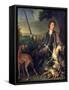 Self Portrait as a Hunter, 1699-Alexandre-Francois Desportes-Framed Stretched Canvas