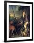 Self Portrait as a Hunter, 1699-Alexandre-Francois Desportes-Framed Giclee Print