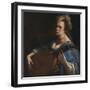 Self-Portrait as a Lute Player-Artemisia Gentileschi-Framed Giclee Print