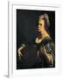 Self-Portrait as a Lute Player-Artemisia Gentileschi-Framed Giclee Print