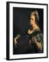 Self-Portrait as a Lute Player-Artemisia Gentileschi-Framed Giclee Print