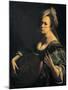 Self-Portrait as a Lute Player-Artemisia Gentileschi-Mounted Giclee Print