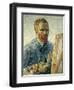 Self Portrait as a Painter, 1888-Vincent van Gogh-Framed Premium Giclee Print