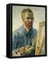 Self Portrait as a Painter, 1888-Vincent van Gogh-Framed Stretched Canvas