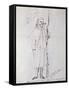 Self Portrait as a Soldier, 1870-71 (Pen and Ink on Paper)-Paul Verlaine-Framed Stretched Canvas