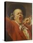 Self-Portrait as a Yawning Man, 1791-Francois-joseph Ducreux-Stretched Canvas