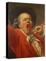 Self Portrait as a Yawning Man, 1791-Joseph Ducreux-Stretched Canvas