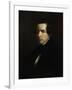 Self Portrait as a Young Man, 1830-39-George Henry Durrie-Framed Giclee Print