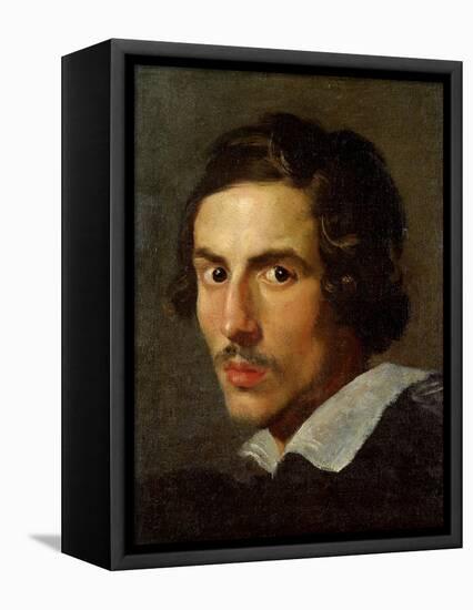 Self portrait as a Young Man-Gian Lorenzo Bernini-Framed Stretched Canvas