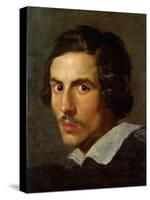 Self portrait as a Young Man-Gian Lorenzo Bernini-Stretched Canvas