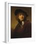 Self-Portrait as a Young Man-Rembrandt van Rijn-Framed Giclee Print