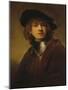 Self-Portrait as a Young Man-Rembrandt van Rijn-Mounted Giclee Print