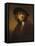 Self-Portrait as a Young Man-Rembrandt van Rijn-Framed Stretched Canvas