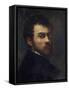 Self-Portrait as a Young Man-Jacopo Tintoretto-Framed Stretched Canvas