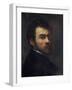 Self-Portrait as a Young Man-Jacopo Tintoretto-Framed Giclee Print