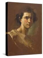 Self Portrait as a Young Man-Gian Lorenzo Bernini-Stretched Canvas