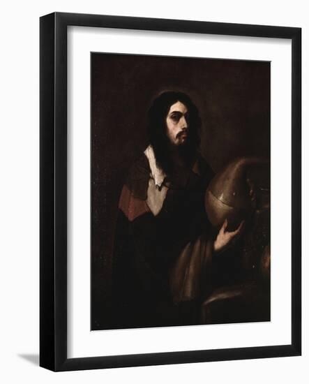 Self-Portrait as an Alchemist-Luca Giordano-Framed Art Print