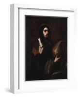 Self-Portrait as an Alchemist-Luca Giordano-Framed Art Print