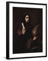 Self-Portrait as an Alchemist-Luca Giordano-Framed Art Print