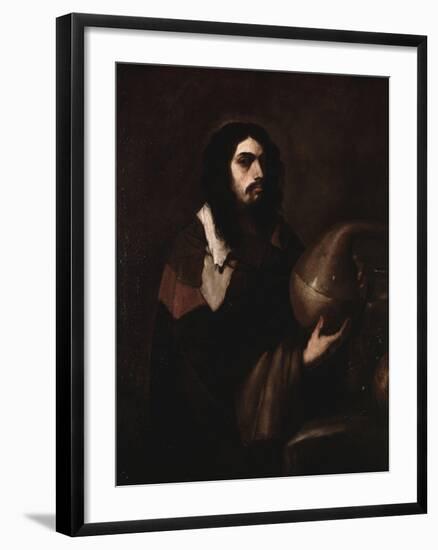 Self-Portrait as an Alchemist-Luca Giordano-Framed Art Print