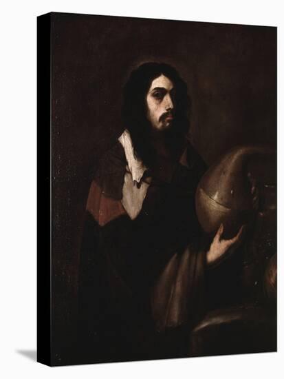 Self-Portrait as an Alchemist-Luca Giordano-Stretched Canvas