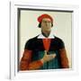 Self Portrait as an Artist, 1933-Kasimir Malevich-Framed Giclee Print