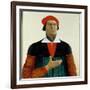 Self Portrait as an Artist, 1933-Kasimir Malevich-Framed Giclee Print