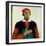 Self Portrait as an Artist, 1933-Kasimir Malevich-Framed Giclee Print