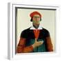 Self Portrait as an Artist, 1933-Kasimir Malevich-Framed Giclee Print