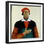 Self Portrait as an Artist, 1933-Kasimir Malevich-Framed Giclee Print