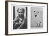 Self Portrait as Genitalia, C.1915-Gustav Klimt-Framed Giclee Print