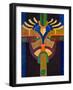 Self-Portrait as One of My Early Ancestors in a Sanctuary, 2007-Jan Groneberg-Framed Giclee Print