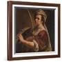 Self-Portrait as Saint Catherine of Alexandria, C.1616 (Oil on Canvas)-Artemisia Gentileschi-Framed Giclee Print