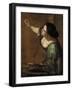 Self-Portrait as the Allegory of Painting, c.1638-9-Artemisia Gentileschi-Framed Premium Giclee Print