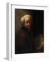 Self Portrait as the Apostle Paul, Ca 1661-Rembrandt van Rijn-Framed Giclee Print