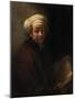 Self Portrait as the Apostle Paul, Ca 1661-Rembrandt van Rijn-Mounted Giclee Print