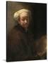 Self-Portrait as the Apostle Paul-Rembrandt van Rijn-Stretched Canvas