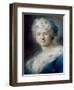 Self-Portrait as Winter, 1731-Rosalba Giovanna Carriera-Framed Giclee Print