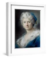 Self-Portrait as Winter, 1731-Rosalba Giovanna Carriera-Framed Giclee Print