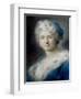 Self-Portrait as Winter, 1731-Rosalba Giovanna Carriera-Framed Giclee Print