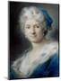 Self-Portrait as Winter, 1731-Rosalba Giovanna Carriera-Mounted Giclee Print